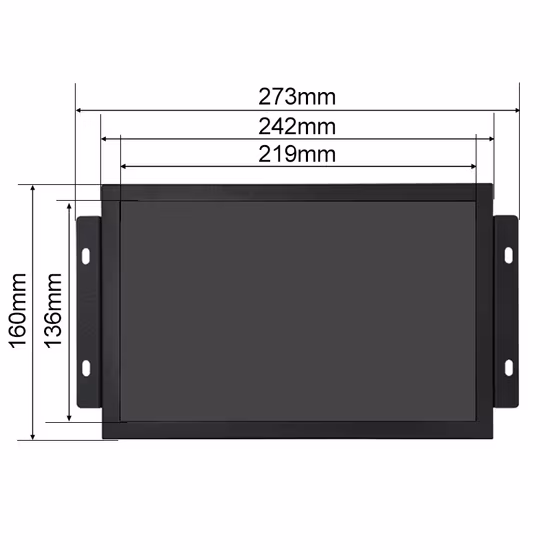 LCD Display 4-20mA Guided Wave Radar Level Sensor Meter for Bulk Solid Tank