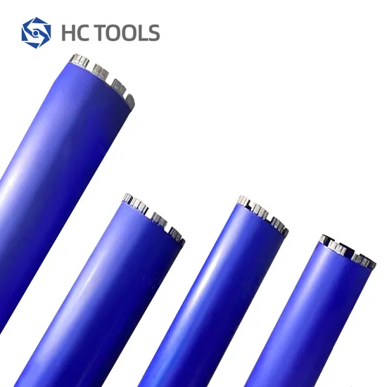 Diamantkernbohrer mit Dachsegment für Beton, Granit