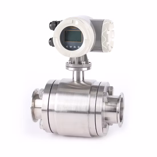 Magnetische Durchflussmesserklemme, elektromagnetischer Durchflussmesser, Modbus-Wasserdurchflussmesser